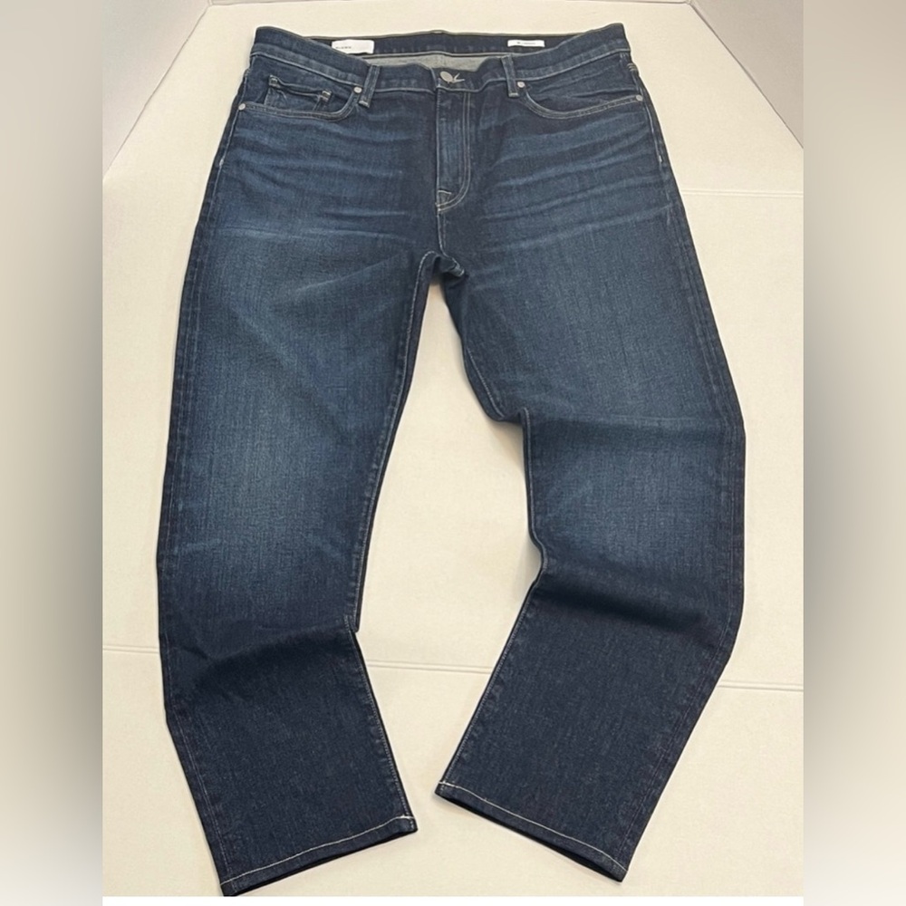 BLDWN MENS MODERN SLIM COSTA DARK WASH JEANS SIZE 36